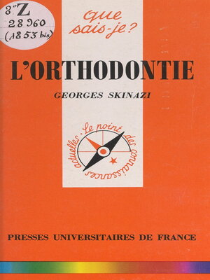 cover image of L'orthodontie